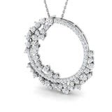 Aurar Diamond Circle of Life Pendant 1.5ct Gold (Without Chain )