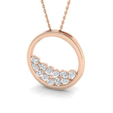 Baken Diamond Circle of Life Pendant 0.5ct Gold (Without Chain )