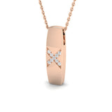 Baile Diamond Pendant Fancy 0.1ct Gold (Without Chain )