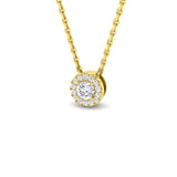 Maggie Blue Sapphire Pendant 0.1ct to 0.75ct Gold (Without Chain )