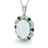 Blunt Emerald Pendant 8.5ct Gold (Without Chain )