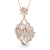 Amigo Diamond Pendant 3ct Fancy Gold (Without Chain )