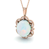 Brawn Opal Pendant 8.5ct Gold (Without Chain )