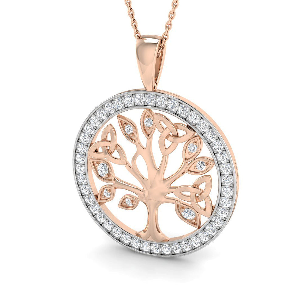 Busby Fancy Pendant 0.75ct to 1.5ct Gold Diamond(Without Chain )