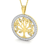 Busby Fancy Pendant 0.75ct to 1.5ct Gold Diamond(Without Chain )
