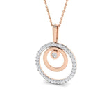 Civil Circle of Life Pendant 0.5ct to 0.75ct Gold (Without Chain )