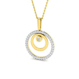 Civil Circle of Life Pendant 0.5ct to 0.75ct Gold (Without Chain )