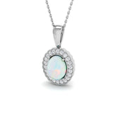 Clang Opal Pendant 1.5ct to 2ct Gold Necklace(Without Chain )