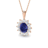 Amber Gemstone Pendant 4.5ct Gold Diana(Without Chain )