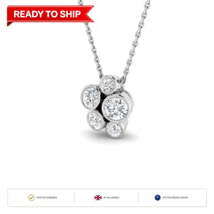 Lab grown diamond tennis bracelet