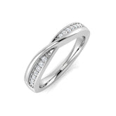 Diamond Middleham Half Eternity Ring | 0.1ct