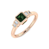 Diamond Aberdeeb Multi Sapphire Ring | 0.5ct - 1.25ct