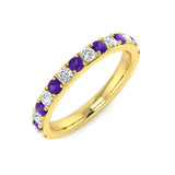 Diamond Cobham Amethyst Ring | 0.5ct - 0.75ct