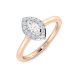 Diamond Harlech Engagement Ring | 0.2ct - 0.5ct