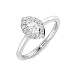 Diamond Harlech Engagement Ring | 0.2ct - 0.5ct