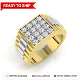 Lab grown diamond earring