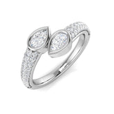 Diamond Isleworth 2 Stone Ring | 0.75ct | Hallmarked Gold & Platinum