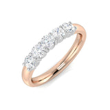 Diamond Woking 5 Stone Ring | 0.5ct | Hallmarked Gold & Platinum