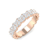 Marquise Diamond Half Eternity Ring | Lab & Natural 0.50–2.75 ct