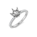 Diamond bumfriek Ring | 0.33ct - 0.5ct | Hallmarked Gold & Platinum
