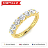 Lab grown diamond earring