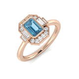 Diamond Pobtypridd Amethyst Ring | 0.75ct - 1ct