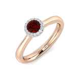 Diamond Chestenham Blue Sapphire Ring | 0.25ct - 0.3ct