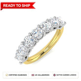 Lab grown diamond earring