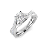 Diamond Jedburgh Ring | 0.2ct - 0.5ct | Hallmarked Gold & Platinum