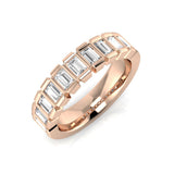 Diamond kelkirk Half Eternity Ring | 0.5ct - 1ct