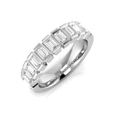Diamond kelkirk Half Eternity Ring | 0.5ct - 1ct