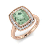 Diamond Belkize Amethyst Ring | 1.75ct - 5.5ct