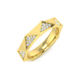 Diamond Wrexham Fancy Ring | 0.15ct | Hallmarked Gold & Platinum