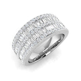 Shop Baguette & Round Cut Diamond Band | 1.00-2.50ct | Lab & Natural Diamonds