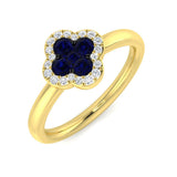 0.46Ct Diamond Ring in 18k Yellow Gold