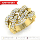 Lab grown diamond earring