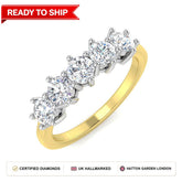 Lab grown diamond earring