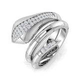 Lab-Grown Diamond Fancy Ring | Platinum & Gold