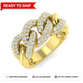 Lab grown diamond earring