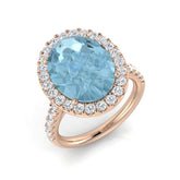 Diamond Torquay Blue Sapphire Ring | 0.75ct - 7.5ct