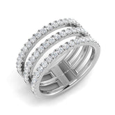 Diamond Tretower Fancy Ring | 0.75ct | Hallmarked Gold & Platinum