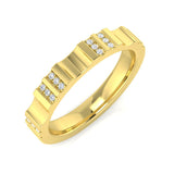 0.05-0.30ct D/VVS Lab-Grown Round Cut Diamond Half Eternity Ring