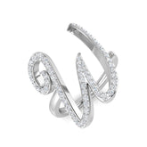 Luxury Diamond W Initial Ring 0.50ct | Hallmarked Gold & Platinum