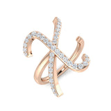 Diamond Richmonb Initials Ring | 0.5ct | Hallmarked Gold & Platinum