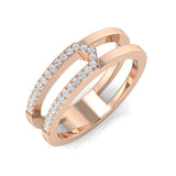 Luxury Lab-Grown & Natural Diamond Fancy Ring | 9K/18K Gold & Platinum