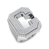 Diamond Bookham Initials Ring | 1.25ct | Hallmarked Gold & Platinum