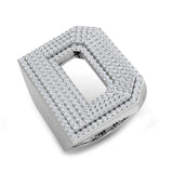 Diamond Fetcham Initials Ring | 1.5ct | Hallmarked Gold & Platinum