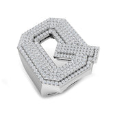 Luxury Diamond Q Initial Ring – 1.25ct | Lab & Natural | Hallmarked Gold & Platinum