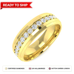 Lab grown diamond earring