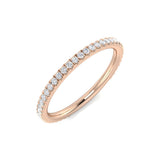 Diamond Half Eternity Ring | 0.25ct | Hallmarked Gold & Platinum